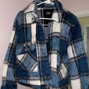 Brand new zara flannel